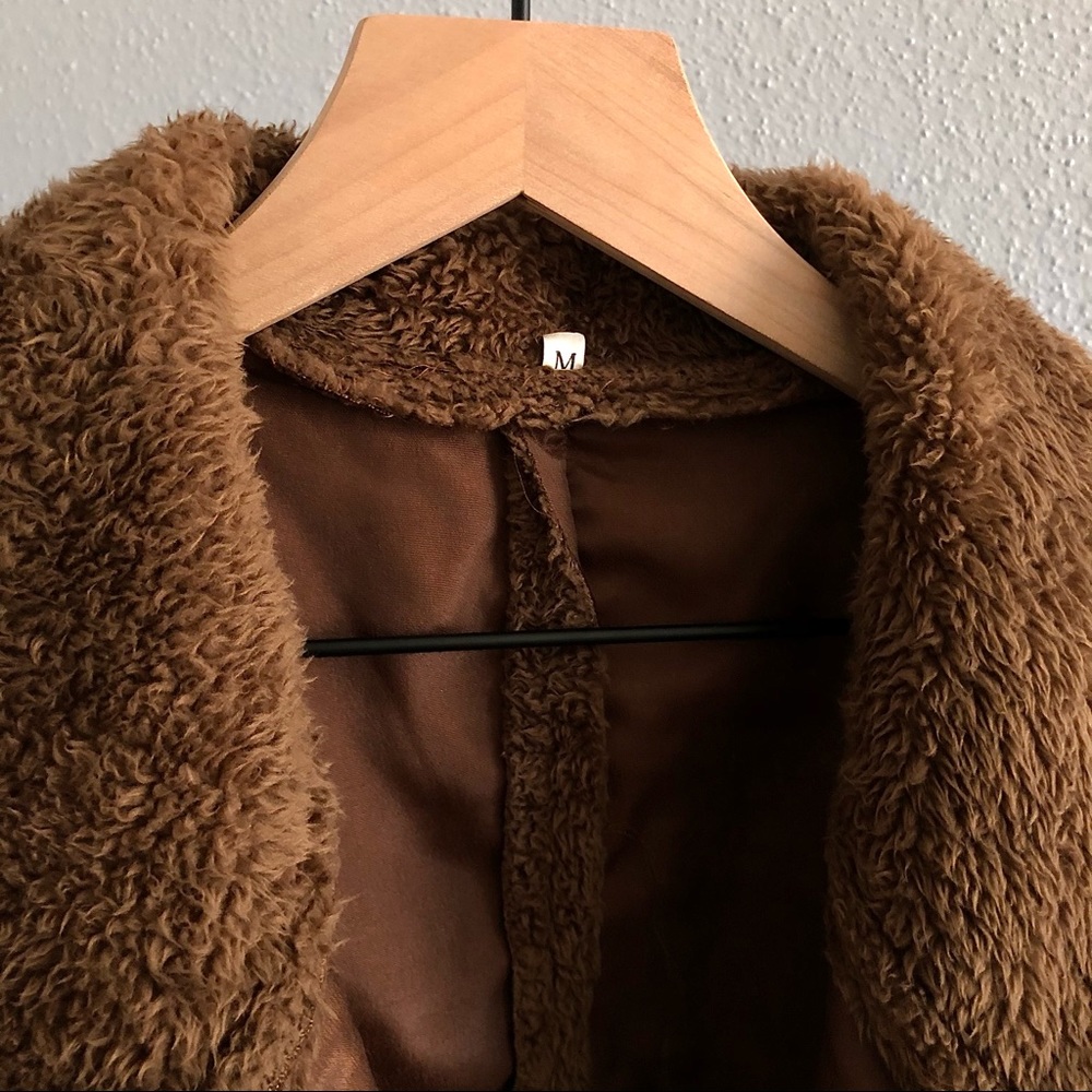 Brown Fur Coat - image 3